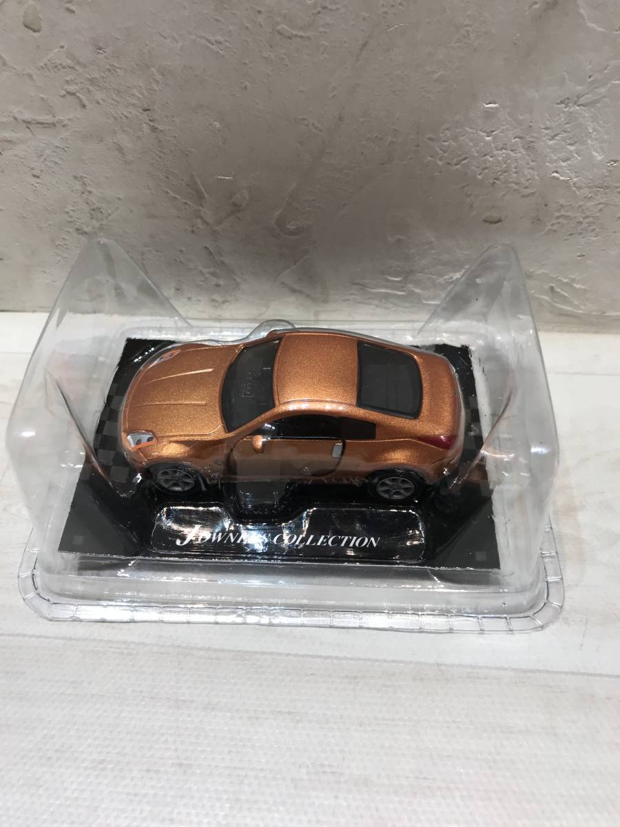 【2301S】 保管品 ミニカー コナミ 国産車名鑑001 FAIRLADY Z オレンジメタリック KONAMI 日産 フェアレディZ_画像1