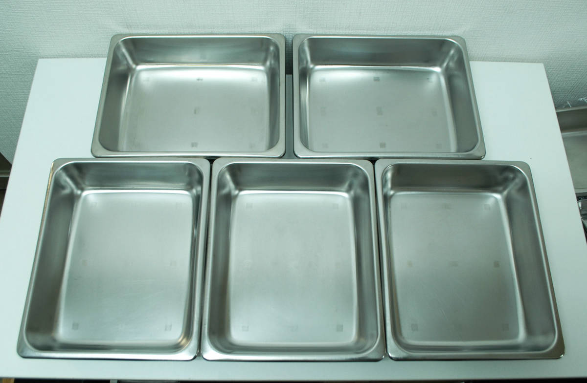 コンビニ受取対応商品】 スギコ 3枚 ホテルパン用アミ 5点 325×265×65 在庫有り・即納 65mm★5枚セット★新品未使用 ラショナルスチコン対応★ホテルパン1/2 店舗用品