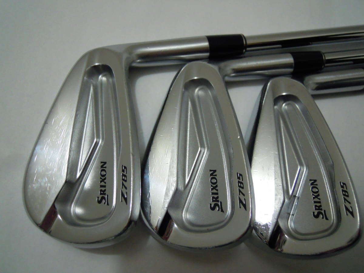 スリクソン(SRIXON)★Z785 FORGED★#5～P(6本)★NS.PRO MODUS3 TOUR120 S★モーダス_左から８，９、P