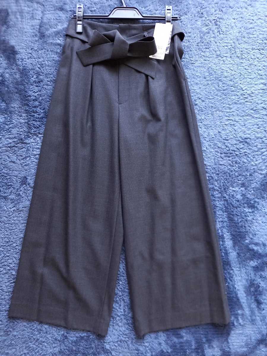  new goods * Untitled * ribbon attaching pants * gray *size2