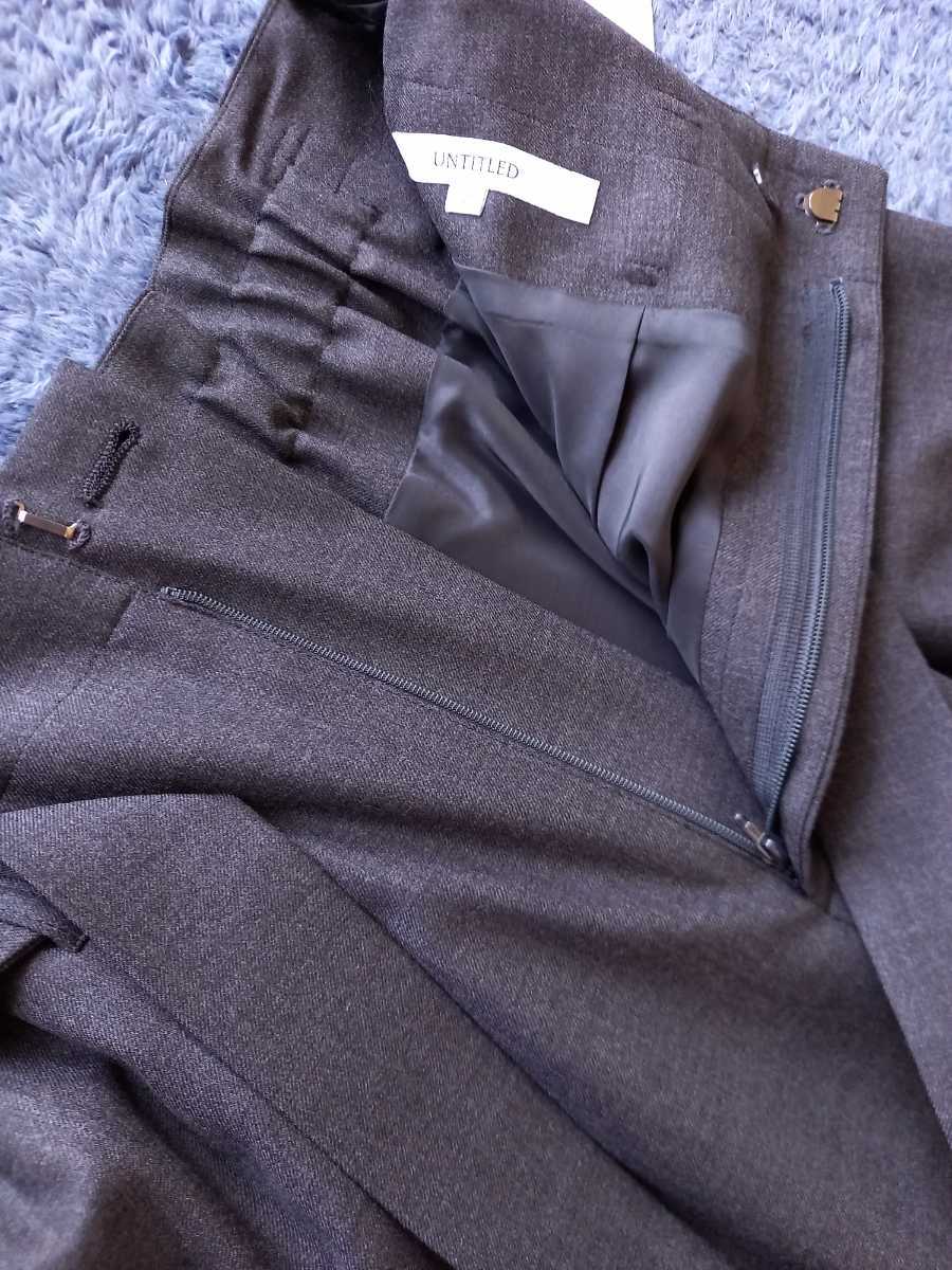  new goods * Untitled * ribbon attaching pants * gray *size2