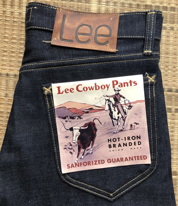 信頼 ☆Lee Cowboy Pants リーカウボーイパンツノンウォッシュ復刻