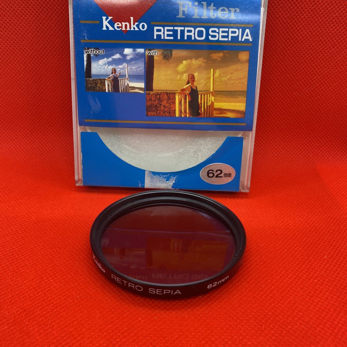 ★送料無料★ Kenko ケンコー RETRO SEPIA レトロセピア　62mm_画像1