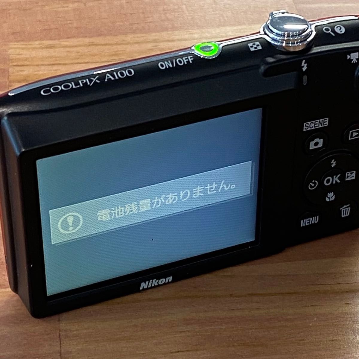 COOLPIX A100 レッド Nikon デジカメ （管理番号YC6）｜Yahoo!フリマ