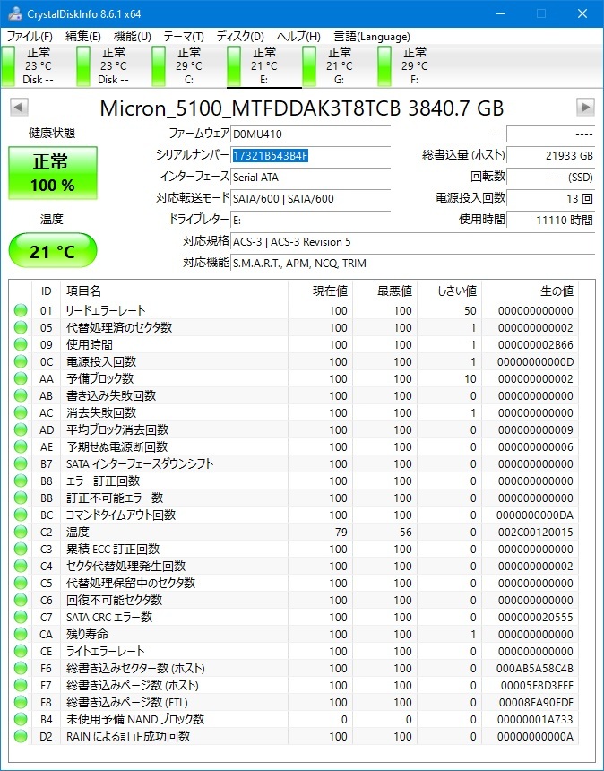 MICRON 5100 PRO 2.5 SSD (4TB)