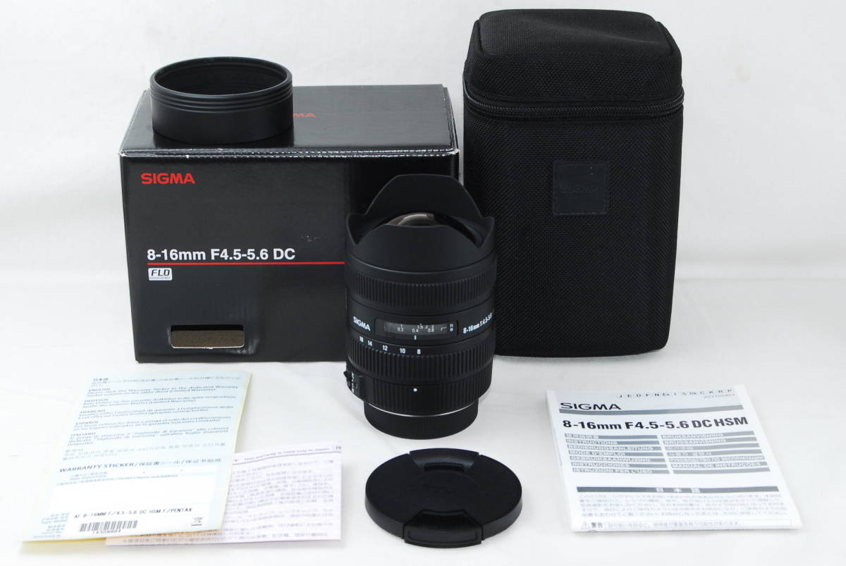 ☆外観新品級☆SIGMA シグマ AF 8-16mm F4.5-5.6 DC HSM PENTAX