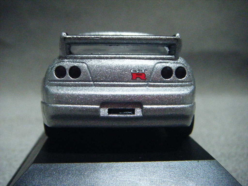 # Sega Yonezawa Diapet [ Ниссан Skyline GT-R(R33) серебряный литье под давлением миникар ]