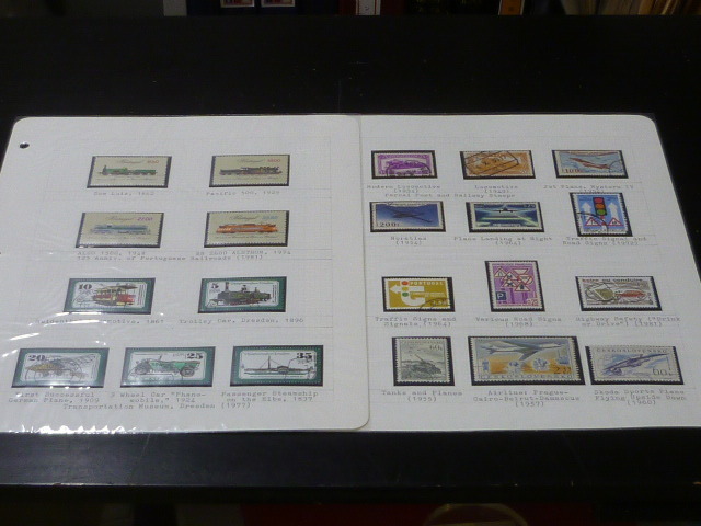 21EA P. thing * traffic stamp NB 1898-1990 year train * airplane * other total 290 kind + 25 leaf minute unused * used 