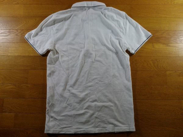 ARMANI EXCHANGE アルマーニエクスチェンジ ポロシャツ SIZE:XS 白 送料215円～_画像2