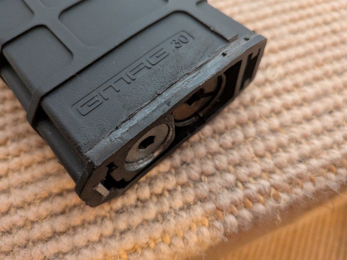 GHK M4マガジン co2 VFC M4用換装済み GHK M4マガジン co2 VFC用にコンバート済み（マガジンベース付き