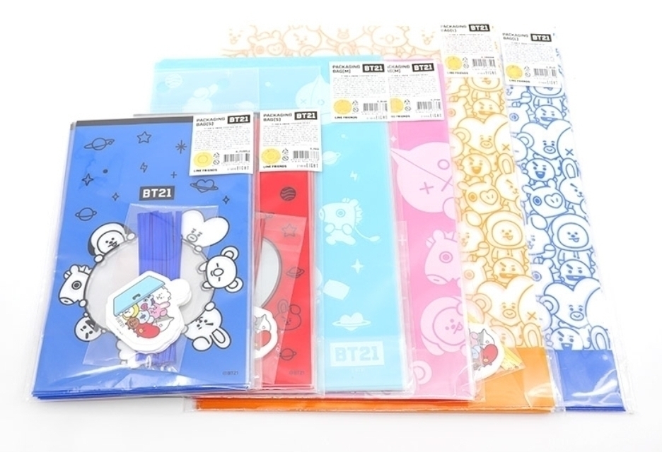 ヤフオク Bt21公式 ラッピング袋 ピンク 中 ギフトバッグ ヤフオク Bt21公式 ラッピング袋 ピンク 中 ギフトバッグ