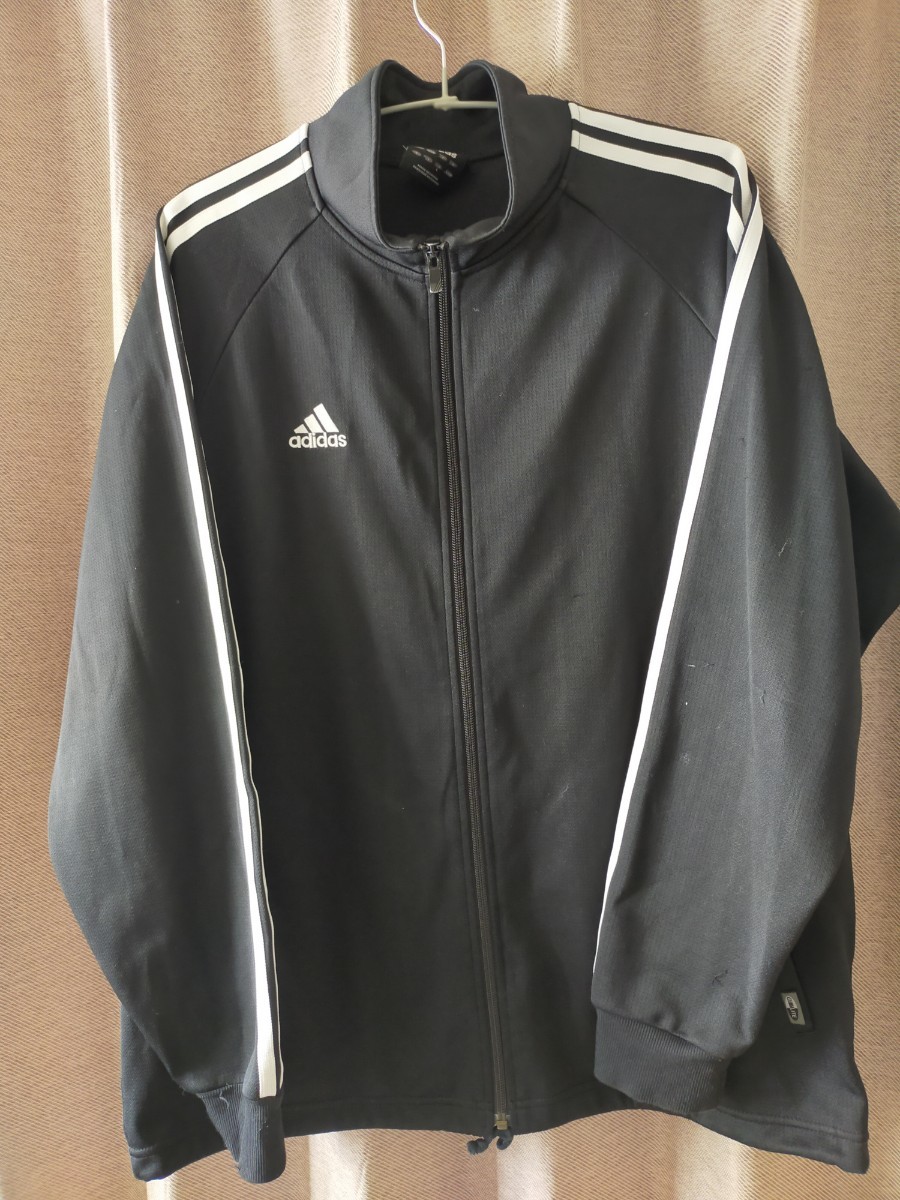 アディダス adidas ジャージ 黒