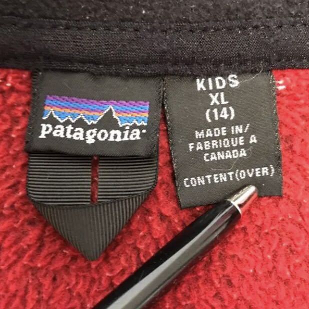 patagonia パタゴニア フリースジャケット USA製 RETRO パタゴニアレトロX キッズXL