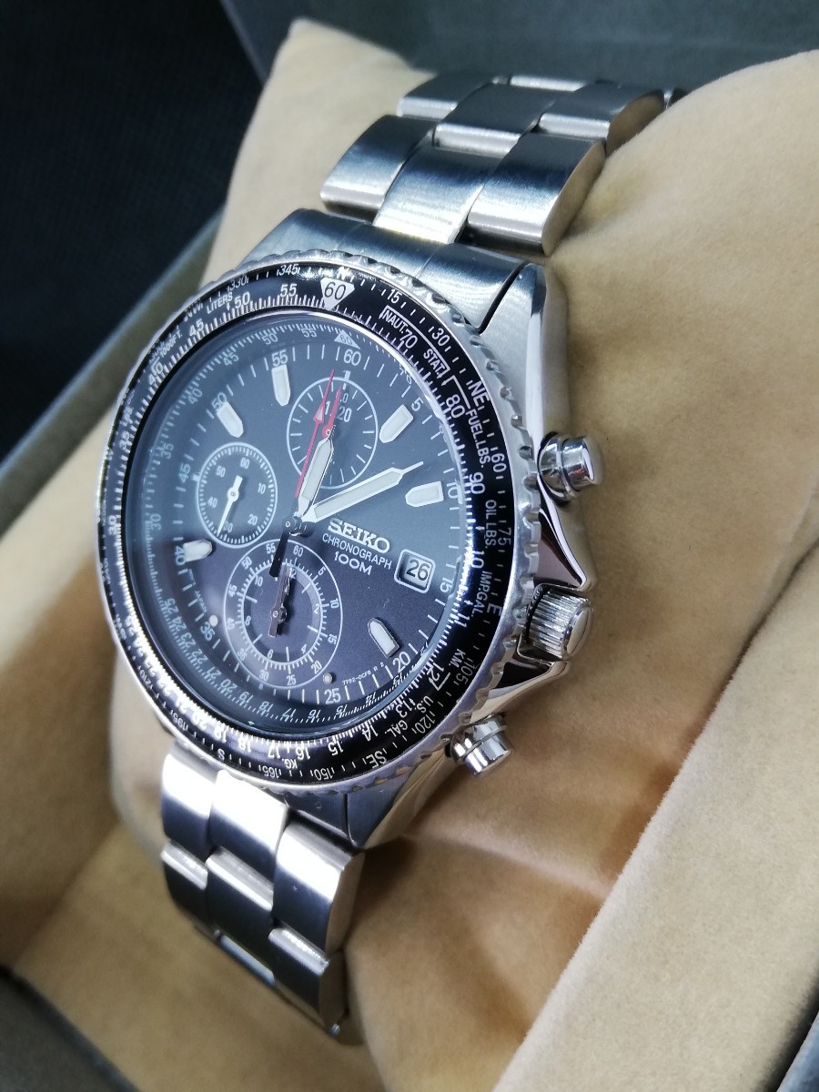 SEIKO セイコー パイロットクロノグラフ 7T92-0CF0|Yahoo SEIKO セイコー パイロットクロノグラフ 7T92-0CF0|Yahoo