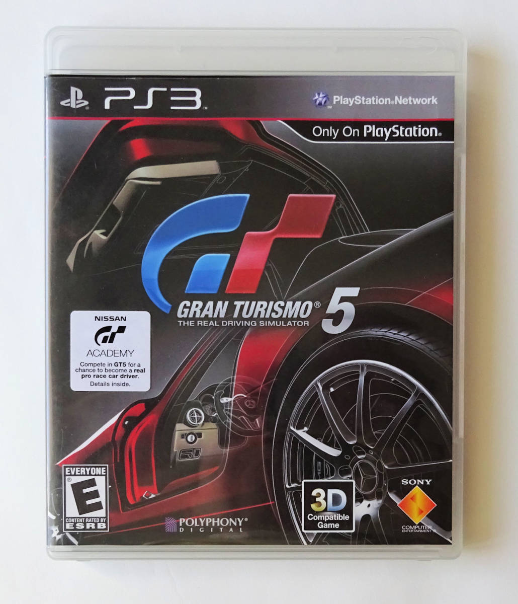 PS3 ★ グランツーリスモ 5 GRAN TURISMO 5 ★ 北米版 プレイステーション 3_画像1