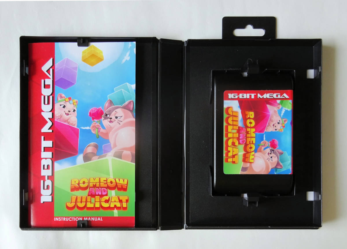  新品 ローメアウ & ジャリキャット MD ROMEOW AND JULICAT SEGA GENESIS ★ 北米版 セガメガドライブ_画像7