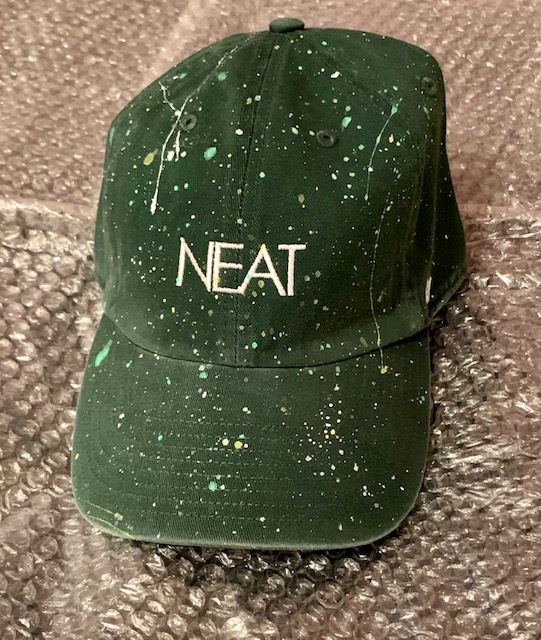 ユナイテッドアローズ 限定 UNITED ARROWS EXCLUSIVE NEAT PAINTED CAP キャップ GREEN グリーン 緑 新品未使用 即発送可 他出品中