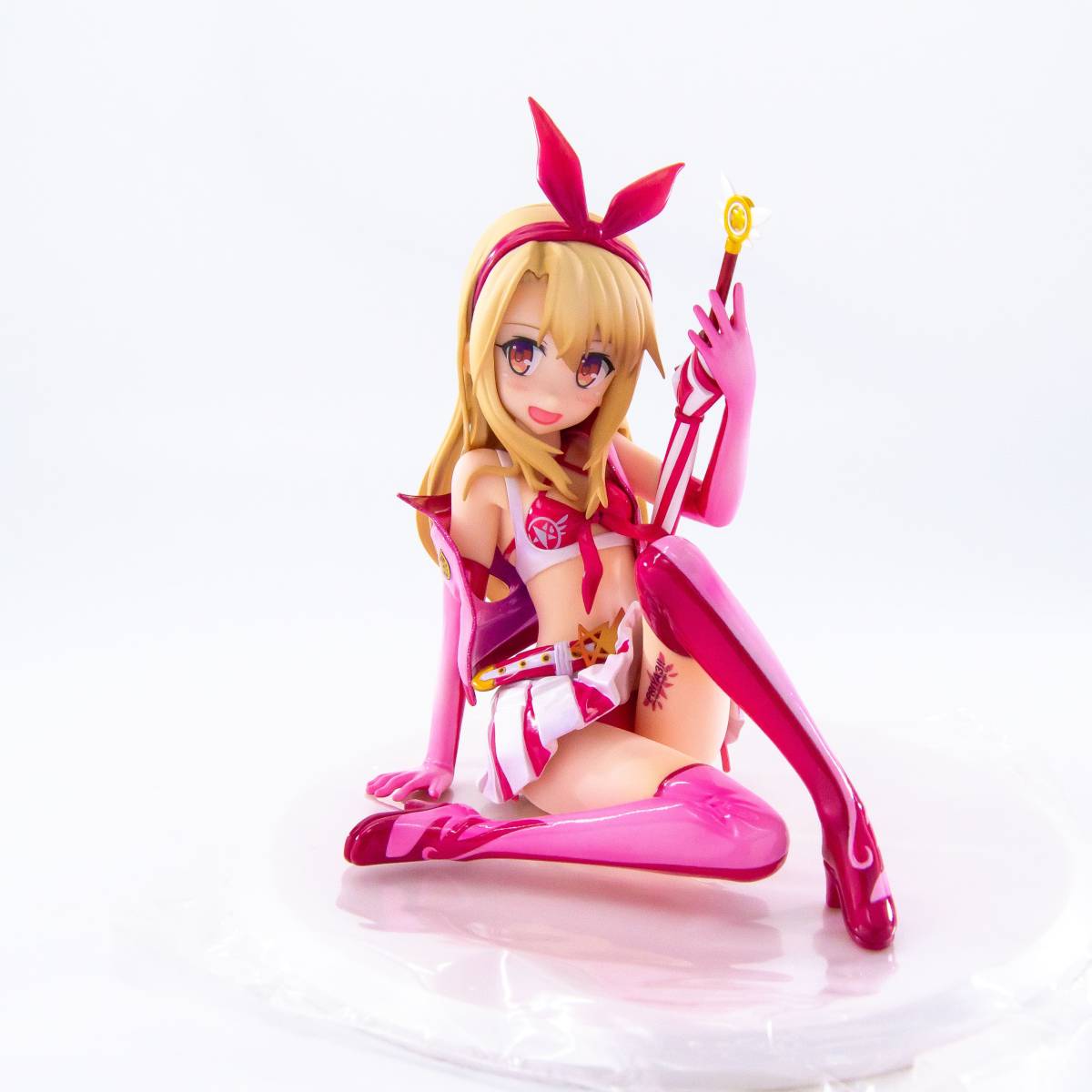 【希少品★開封/美品★】プラスワン Fate/kaleid liner プリズマ☆イリヤ ドライ!! PRIYA Racing 1/8フィギュア/塗装済み完成品/外箱付き _画像2