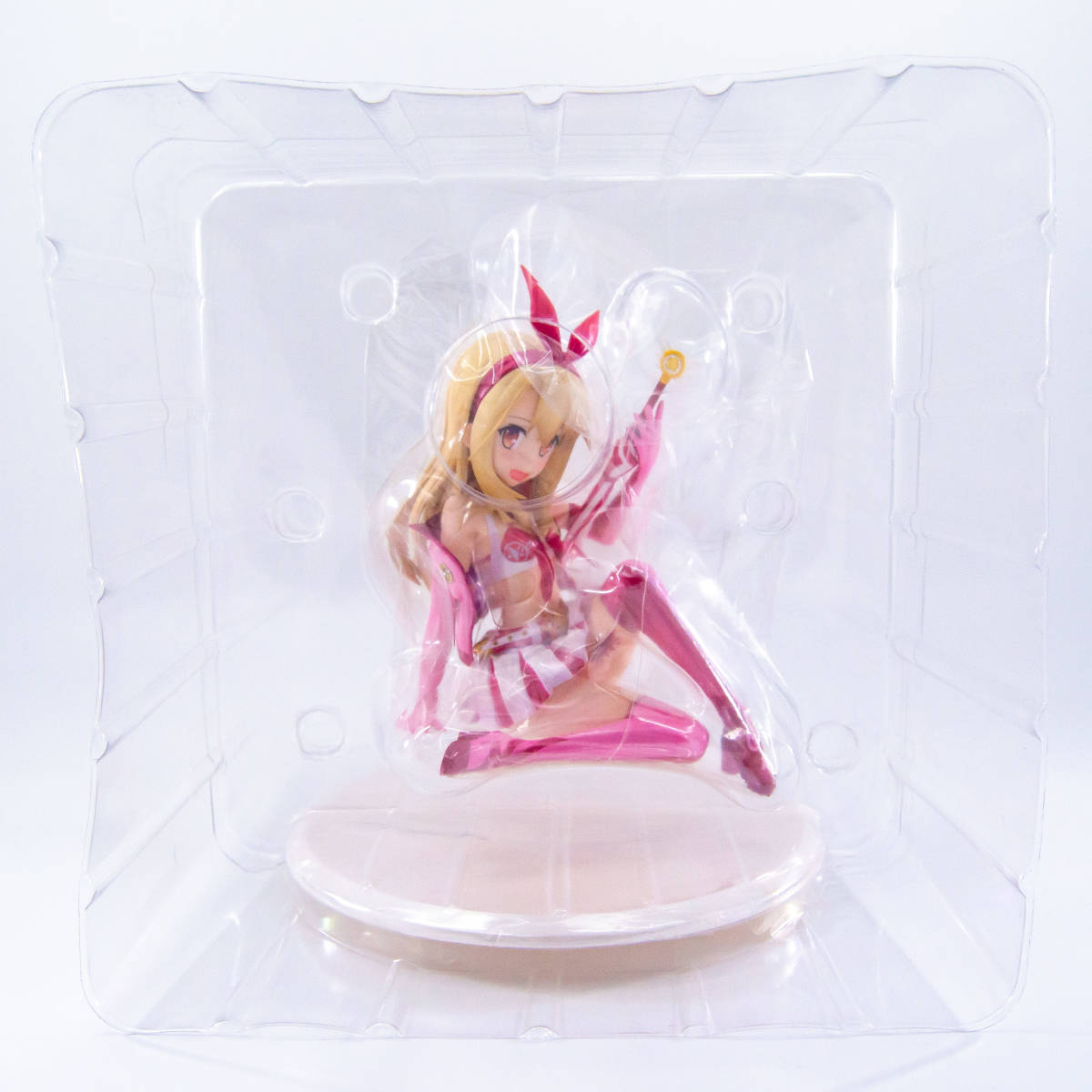 【希少品★開封/美品★】プラスワン Fate/kaleid liner プリズマ☆イリヤ ドライ!! PRIYA Racing 1/8フィギュア/塗装済み完成品/外箱付き _画像5