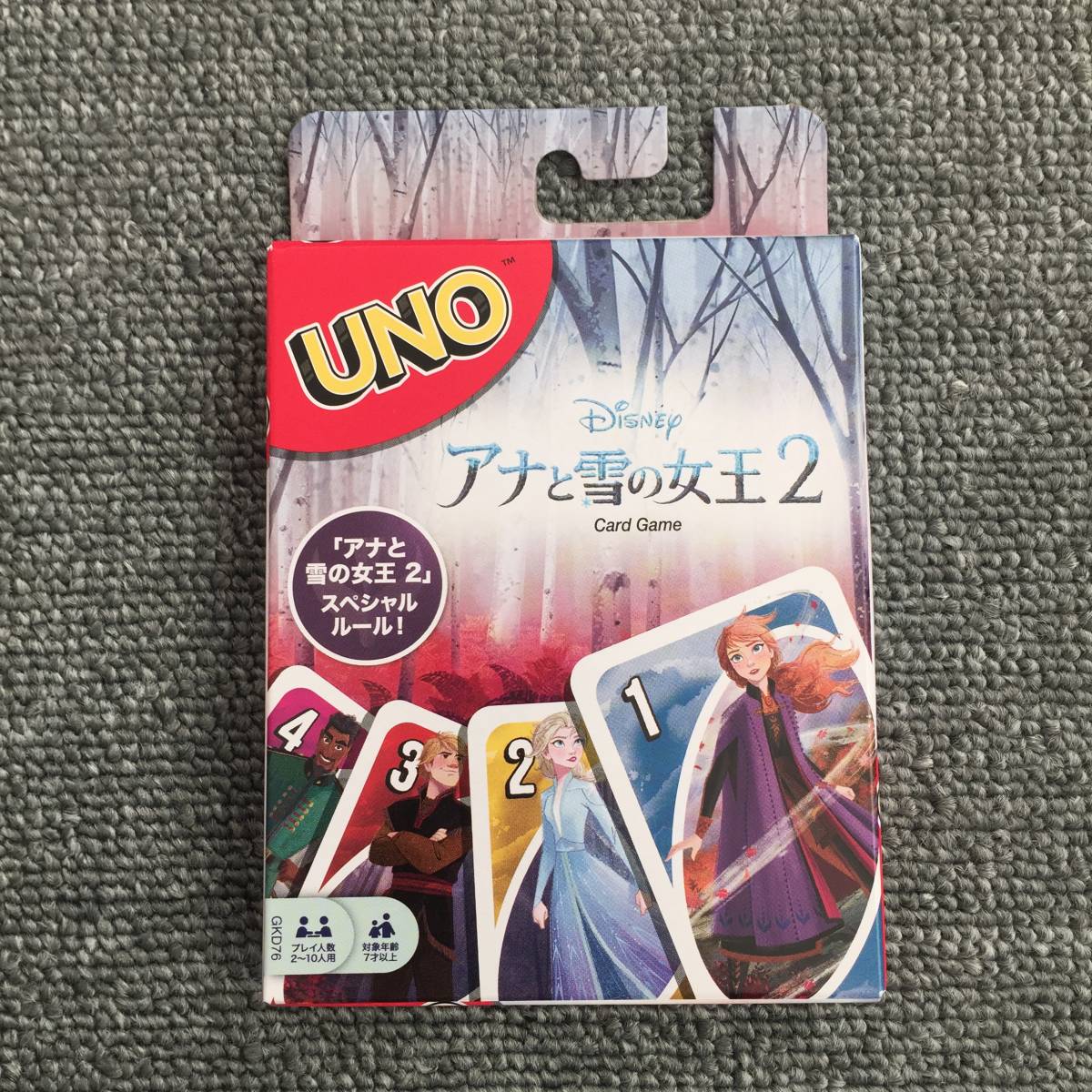 ヤフオク Uno ウノ アナと雪の女王2 スペシャルルール カ