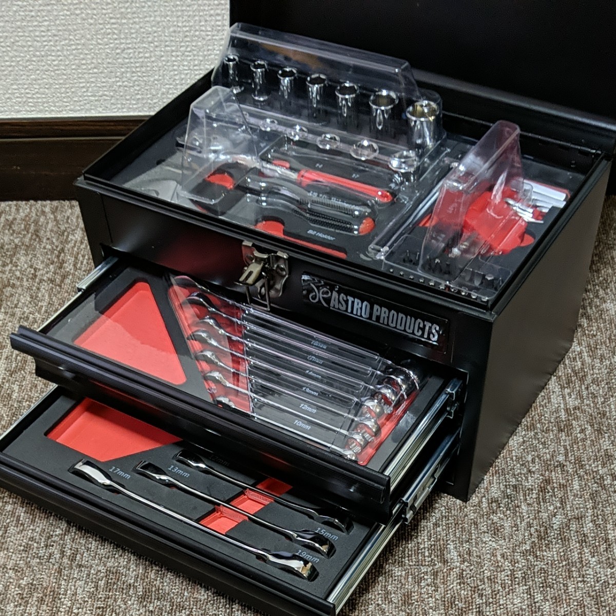 アストロプロダクツ ツールボックス 60点セット 限定カラー アストロプロダクツ ツールボックス 60点セット 限定カラー