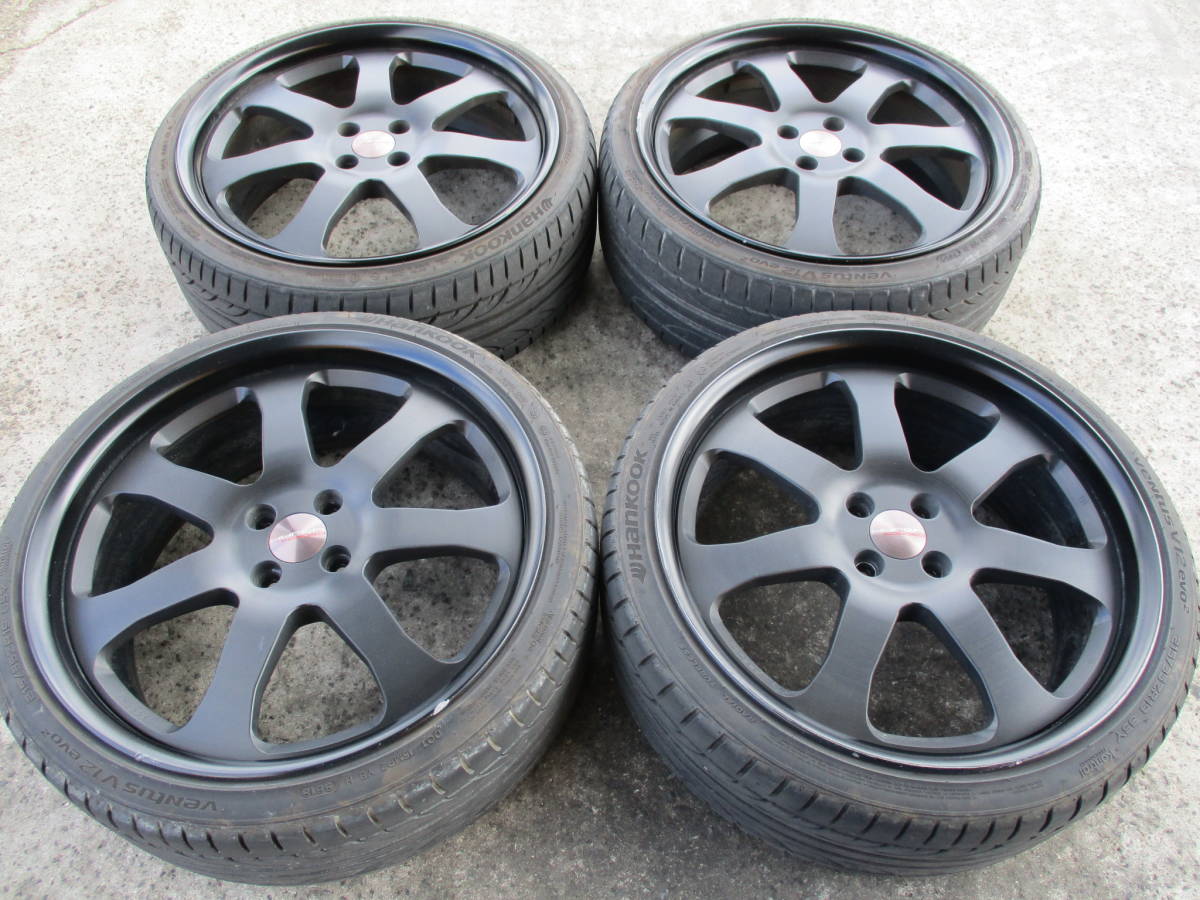 2022激安通販 HYPER FORGED 19in PCD100 4穴 8JJ OFF F+48 R+45 215/35R19 フィット アクア その他