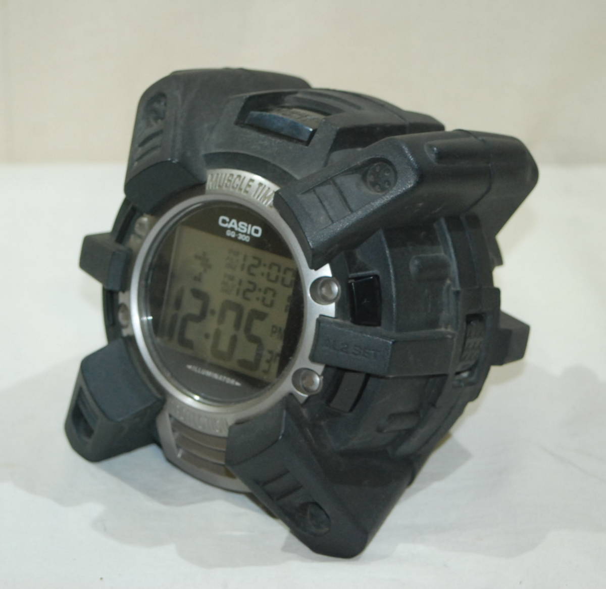 341 CASIO G-SHOCK 目覚まし時計 GQ-300 カシオ_画像2