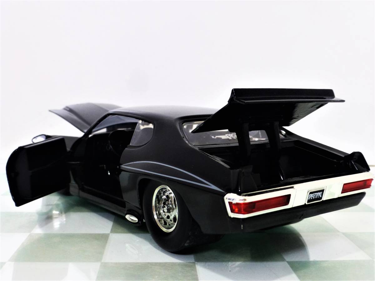 ■JADA TOYS 1/24 1971 PONTIAC GTO BLACK■ポンティアック 70_画像5