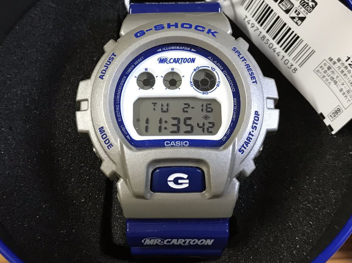 希少モデル レア 新品 未使用 CASIO G-SHOCK DW-6900MRC MR.CARTOON [US Culture Series] Los Angeles West Side lowrider HIPHOP_画像1