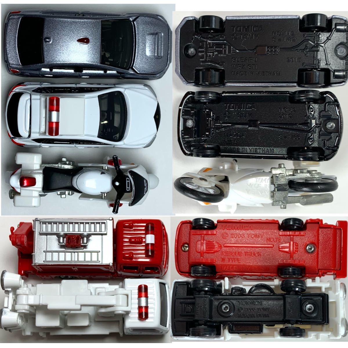 Paypayフリマ 絶版あり トミカ 06 パトカー 消防車 照明車 5台set Paypayフリマ 絶版あり トミカ 06 パトカー 消防車 照明車 5台set