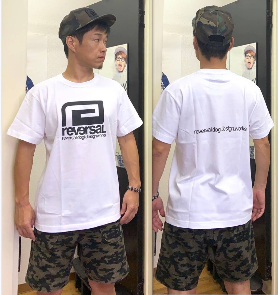 REVERSAL リバーサル■送料込■BIG MARK ロゴ Ｔシャツ■白2XL■格闘技 那須川天心 100a ニューエラ スクランブル venum rdx rvca nike_画像2