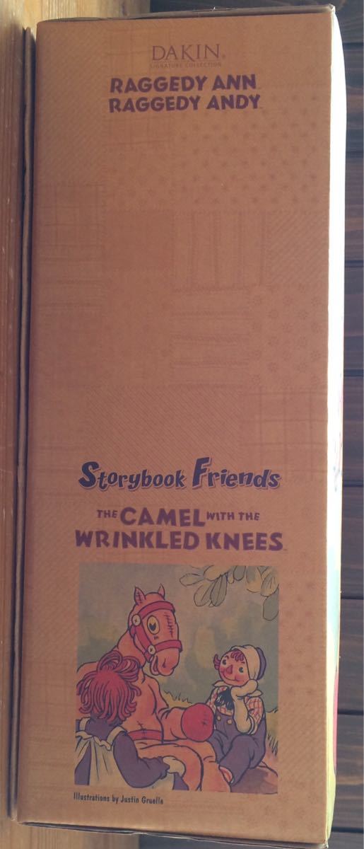 THE CAMEL WITH THE WRINKLED KNEES★Raggedy Ann & Andy★DAKIN★Storybook Friends★限定ドール_画像9