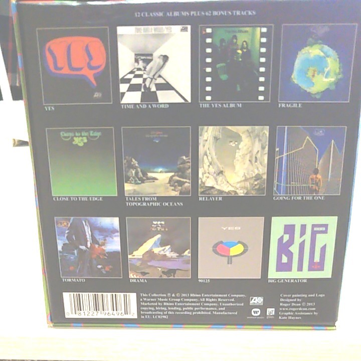 洋楽 ／ 送料無料／ Yes イエス ／ Studio Albums 1969 -1987 (12CD)CD    