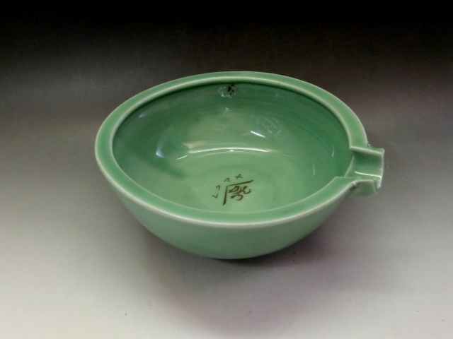 鉢■片口 青磁【ヤマクレ】山呉 菓子器 古美術 時代物 骨董品 希少■工芸品