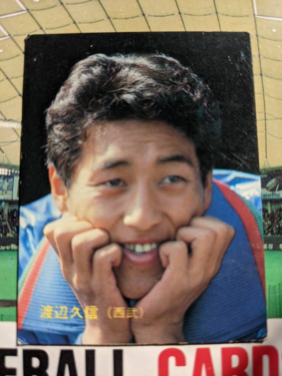 1987年 カルビー プロ野球カード 西武 渡辺久信 No.219_画像1
