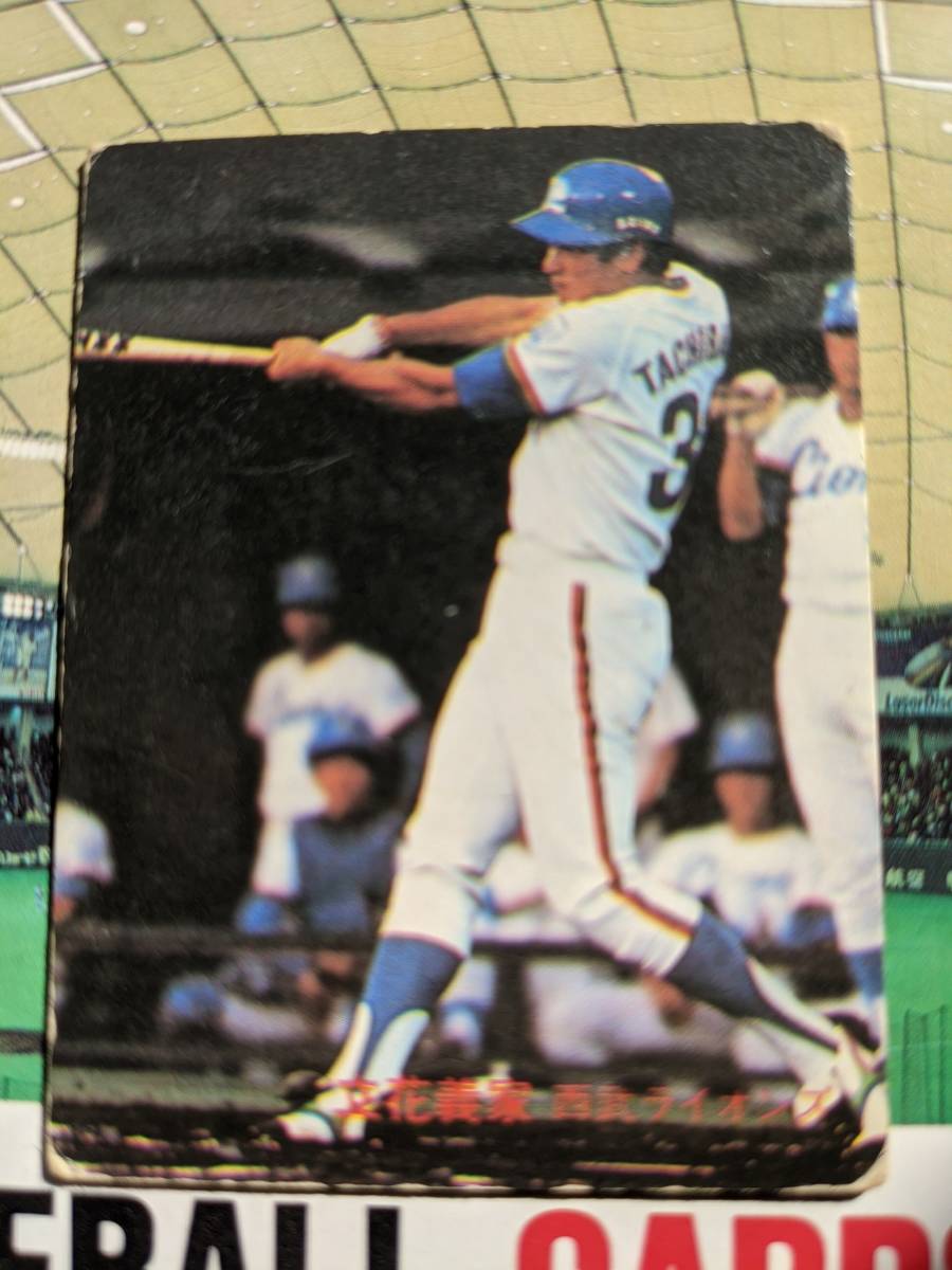 1982年 カルビー プロ野球カード 西武 立花義家 No.428_画像1