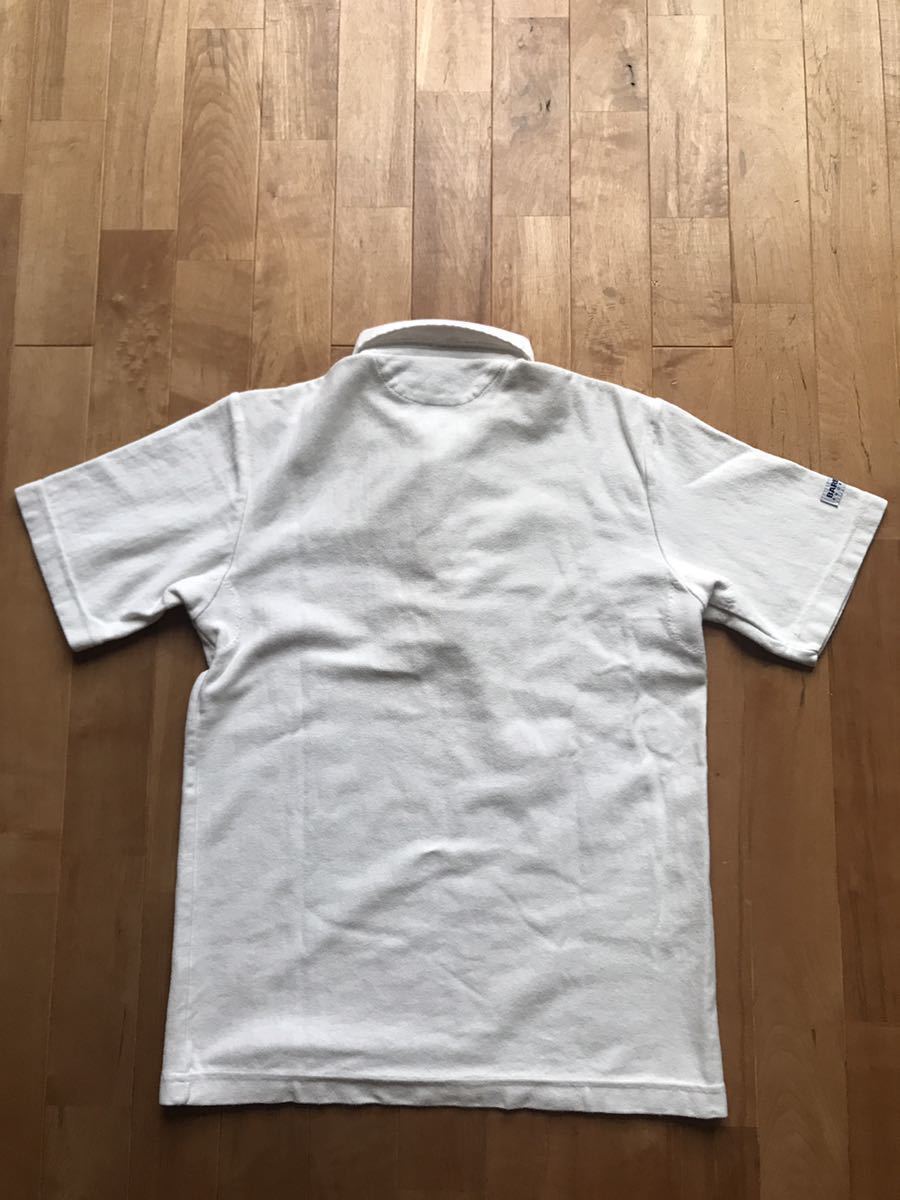 【美品】BARBARIAN バーバリアン ラガーシャツ XS ショートスリーブ 半袖 ホワイト_画像8