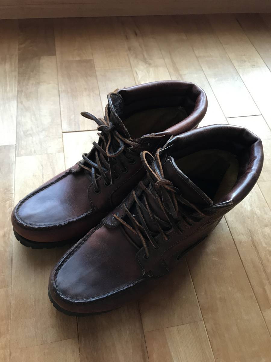 希少・最高峰モデル】Timberland Gore-Tex 7eye Handsewn モカシン