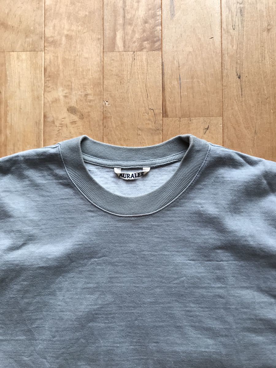 美品】AURALEE オーラリー STAND UP TEE サイズ1 スタンドアップ 美品】AURALEE オーラリー STAND UP TEE サイズ1 スタンドアップ
