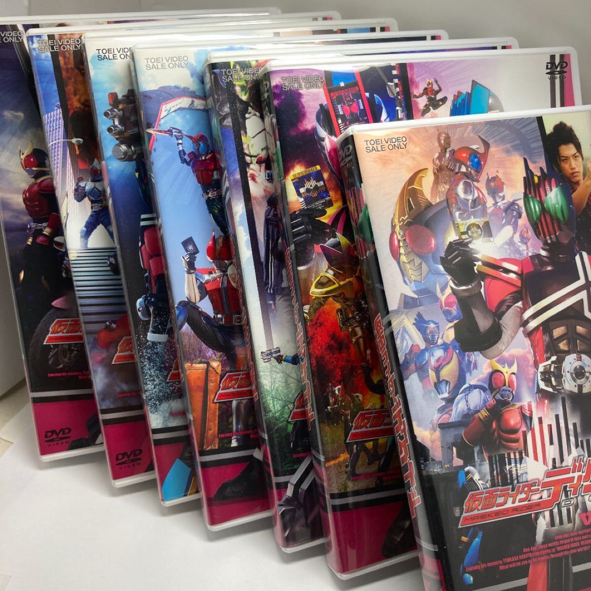仮面ライダーディケイド　 DVD 全巻セット　収納ケース付き