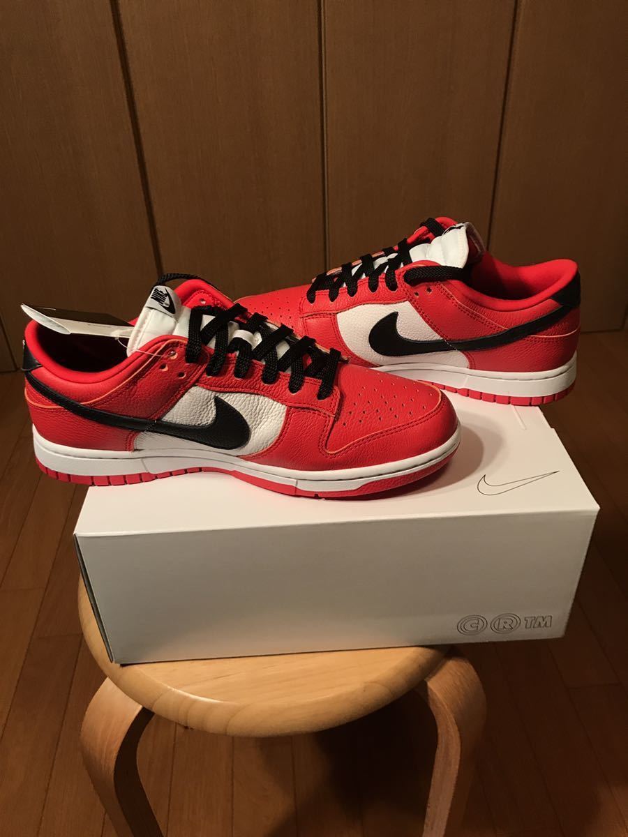 26 5cm 新品 国内正規品 NIKE Chicagoカラー nike dunk low by you us8 