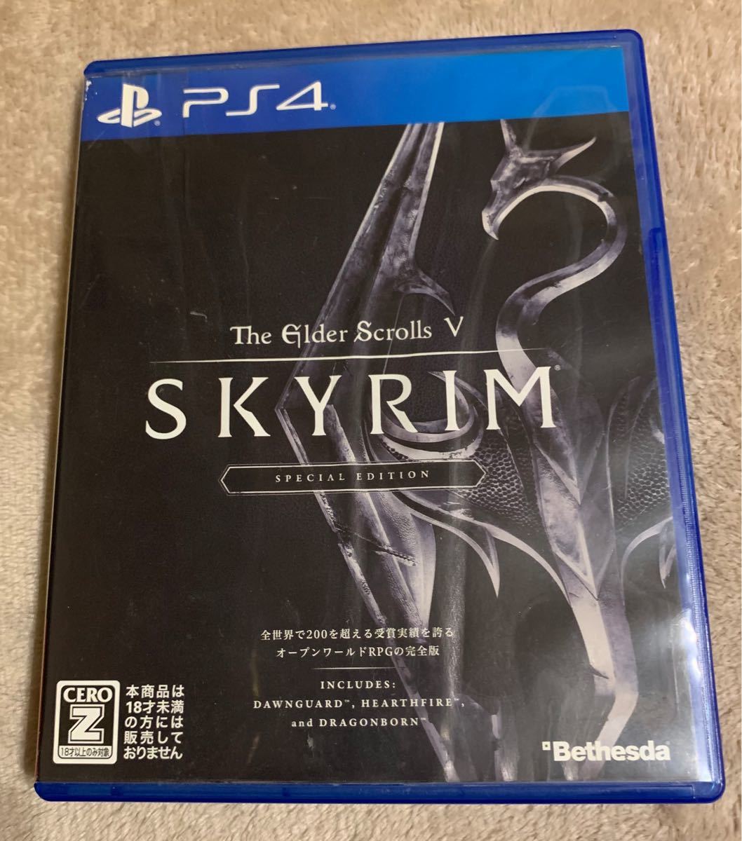 Paypayフリマ Ps4 スカイリム Skyrim Special Edition プレステ4