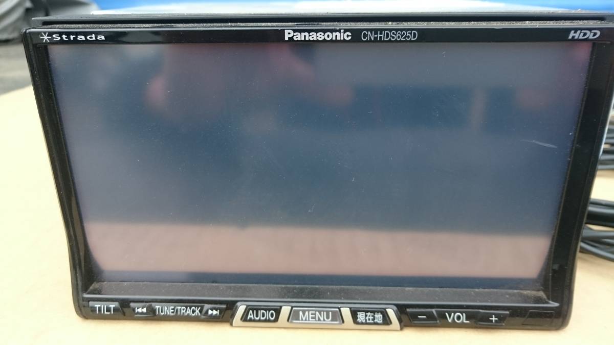  Panasonic HDD navi Strada CN-HDS625D terrestrial digital broadcasting tuner HIT7700 attaching used 