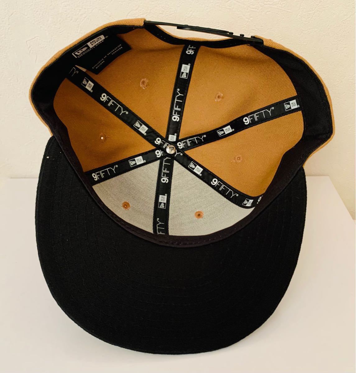 アイリーフィッシングクラブ NEW ERA コラボ クロスロッド キャップ カーキxブラック色