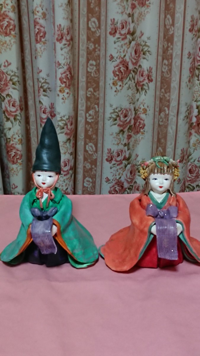Paypayフリマ 雛人形風 紙粘土人形 手作り Paypayフリマ 雛人形風 紙粘土人形 手作り
