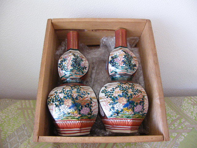 210.即決 酒器 九谷 徳利-