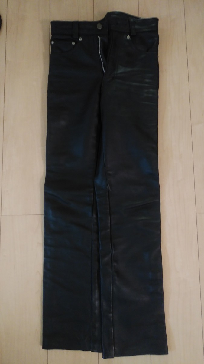 schott　USA製　ショット　レザーパンツ　lot600 サイズ希少26