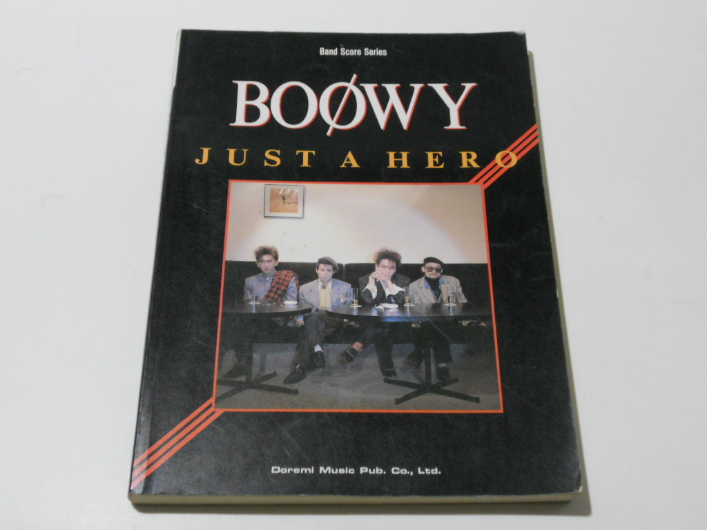 ヤフオク Boowy バンドスコア Just A Hero 楽譜 ボウイ