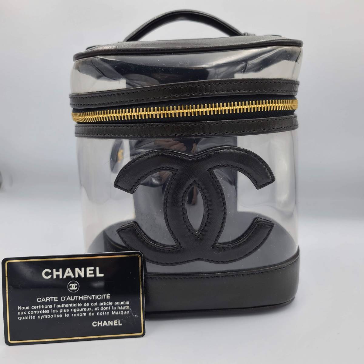 人気ブランド ☆★レア☆★確実正規品★シャネル クリア バニティ ココマーク ハンドバッグ 人気ブランド ☆★レア☆★確実正規品★シャネル クリア バニティ ココマーク ハンドバッグ
