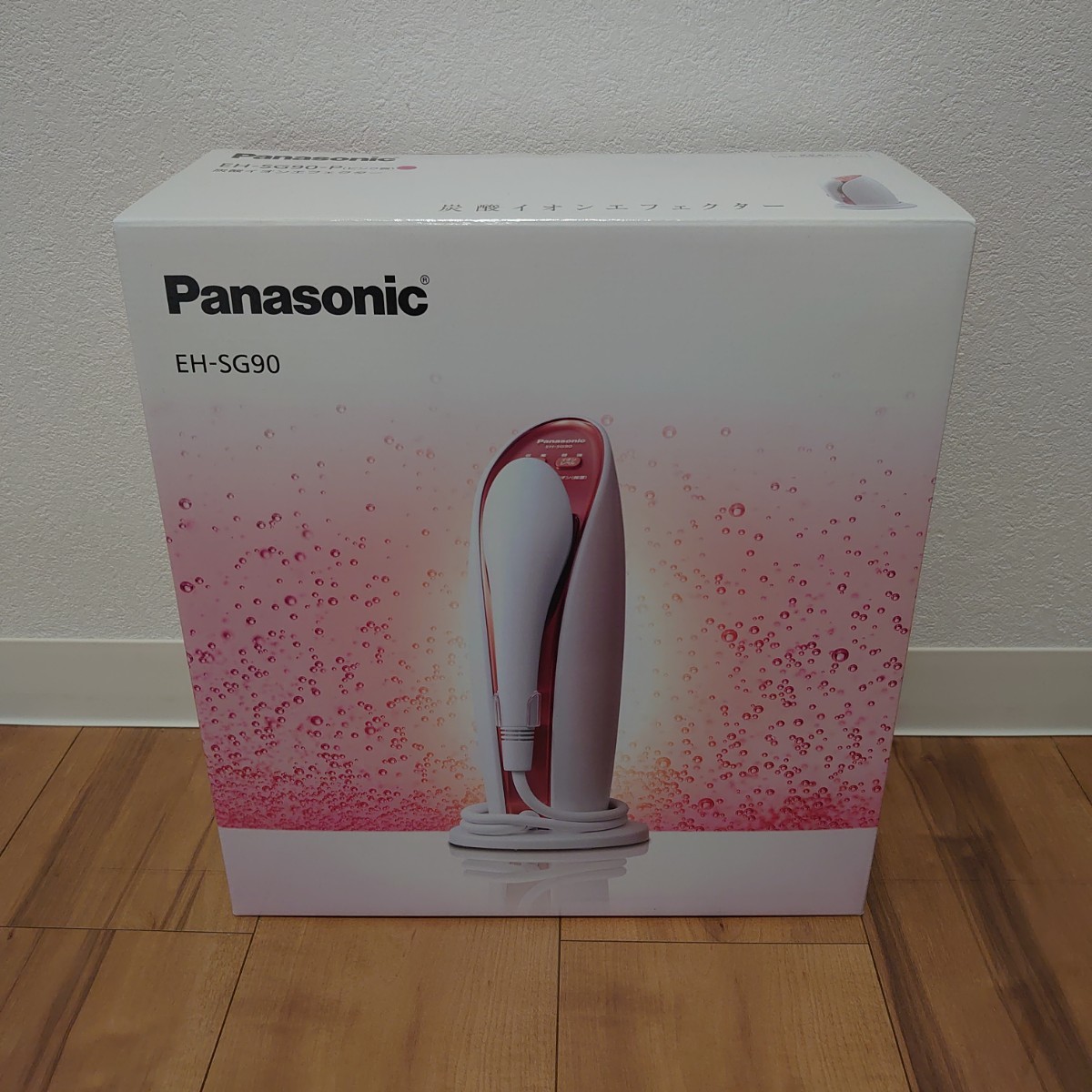 新品 Panasonic EH-SG90-P 炭酸イオンエフェクター 美顔器